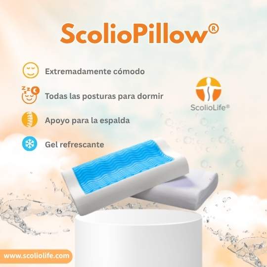 Espuma viscoelástica premium ScolioPillow