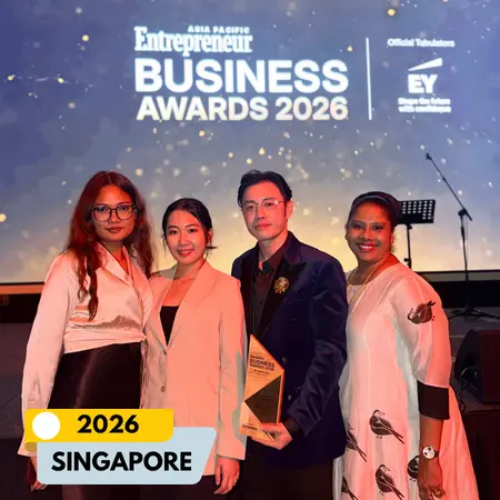 Entrepreneur Magazine APAC Business Awards 2026 — Singapore
