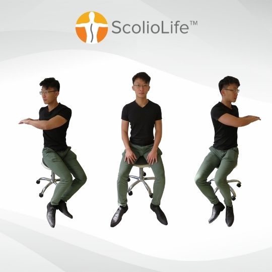 Twist movement on ScolioDisc