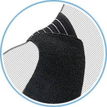 Comfortable neoprene shoulder pads