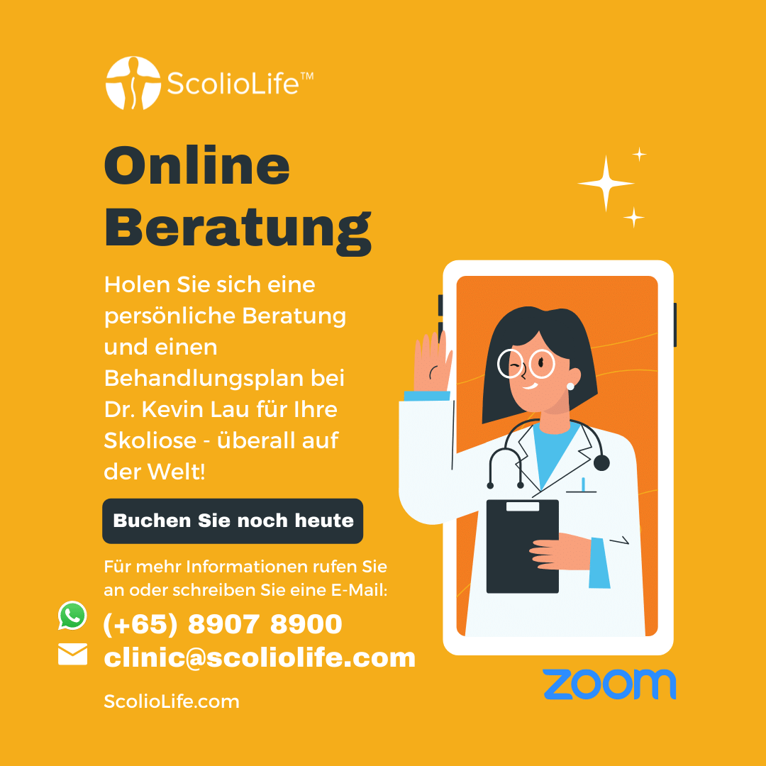 Qualifikationen und Auszeichnungen von Dr. Kevin Lau im Bereich Skoliose