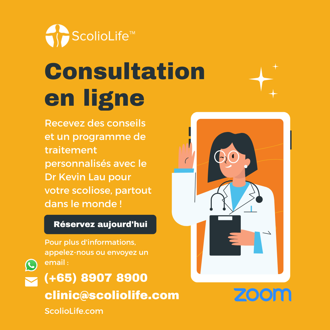 Qualifications et distinctions du Dr Kevin Lau en scoliose