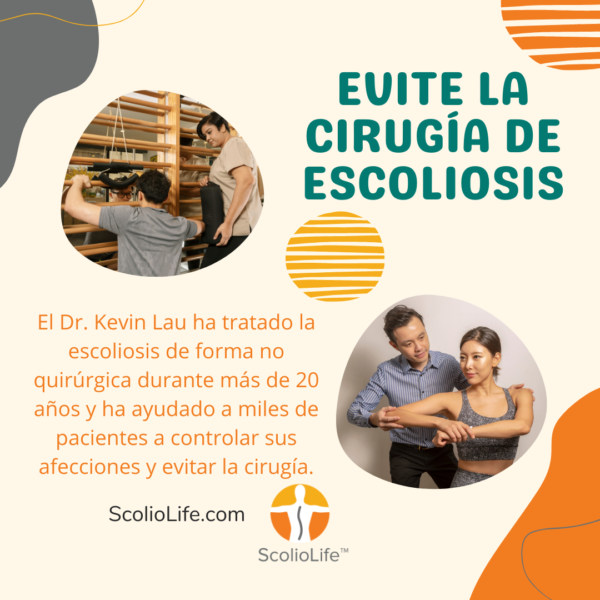 Alternativa no quirúrgica a la cirugía de fusión vertebral por escoliosis