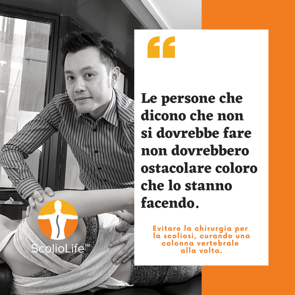 Il dottor Kevin Lau sulla cura non chirurgica della scoliosi