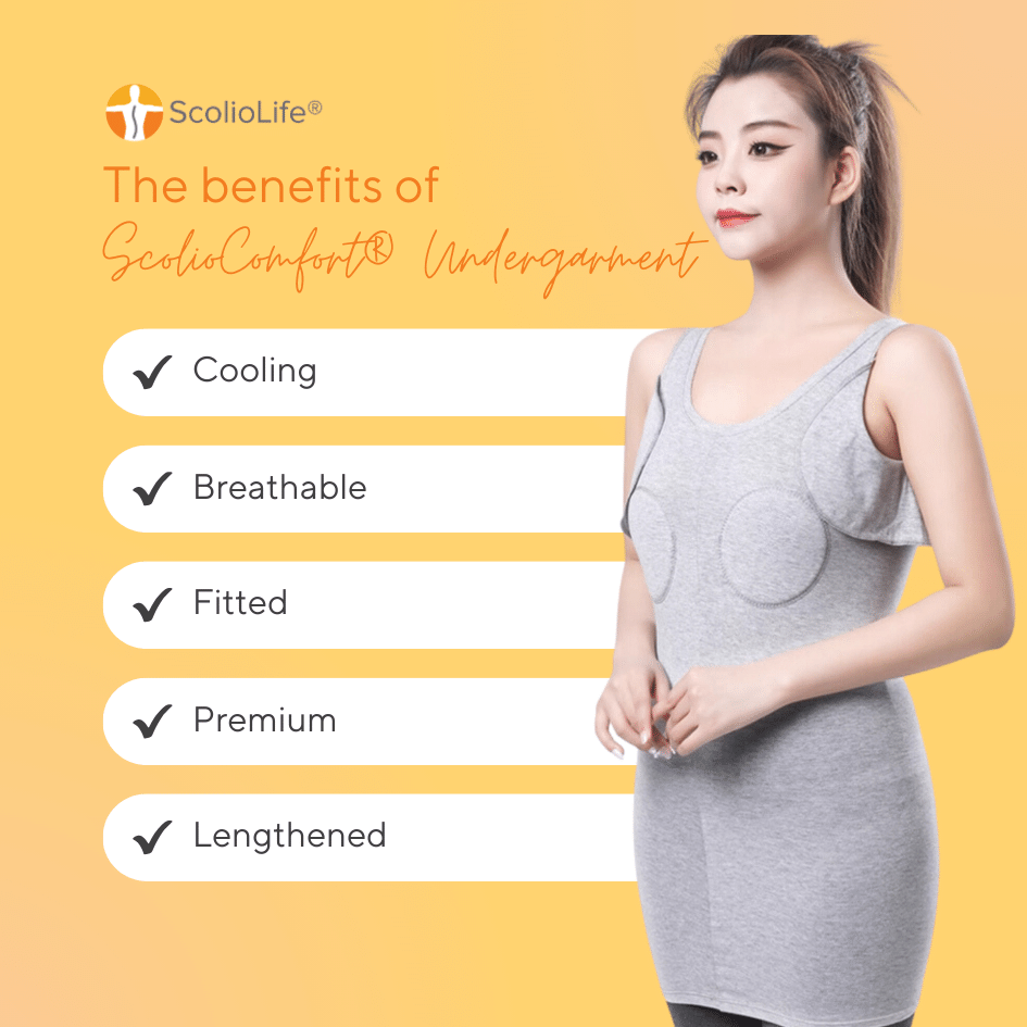 ScolioComfort Undergarment  Discreet Daily Comfort Support